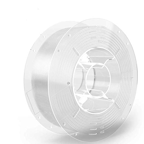 SainSmart PRO-3 PETG 3D-Drucker Filament, 1.75mm, Verwicklungs-Freier erstklassiger, 1KG Spule, Klar