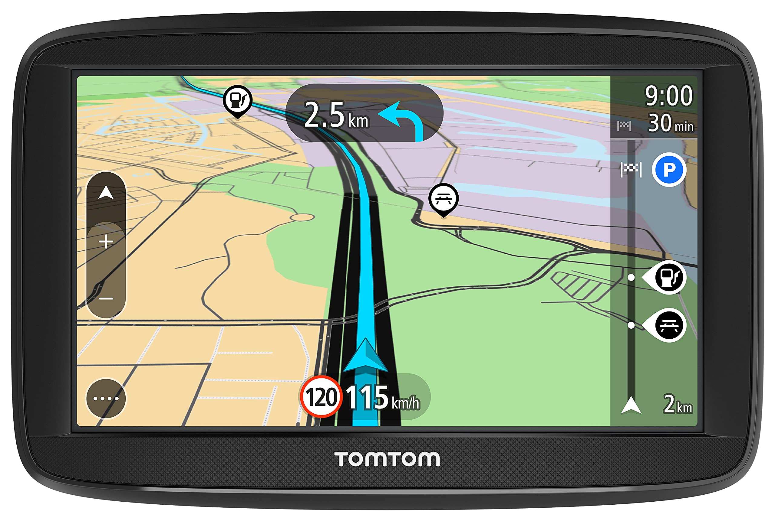 TomTom Navigationsgerät Start 52 - 5 Zoll, Karten Europa, Fahrspurassistent (Generalüberholt)