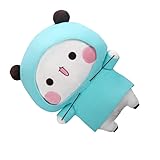 YIZITU Cartoon Panda Bär Puppe Plüsch Spielzeug für Kinder Stofftier Plüsch Kissen Weiche Kuschel Puppe Erwachsene Mädchen Stimmung Beschwichtigen Geschenk