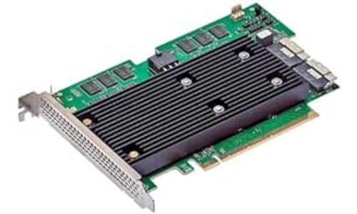 Broadcom MegaRAID 9670W-16i - Speichercontroller (RAID) - 16 Sender/Kanal - SATA 6Gb/s / SAS 24Gb/s / PCIe 4.0 (NVMe) - RAID 0, 1, 5, 6, 10, 50, 60 - PCIe 4.0 x16
