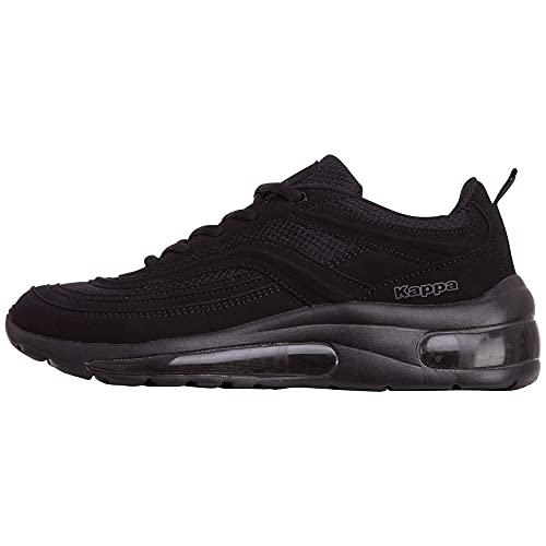 Kappa Unisex-Erwachsene SQUINCE Sneaker, Schwarz (Black 1111), 43 EU