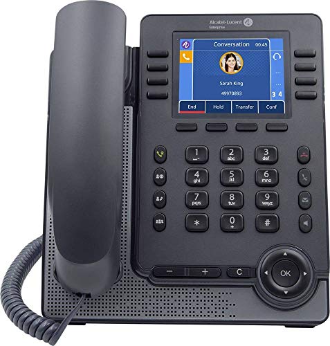 Alcatel-Lucent Enterprise M7 Myriad SIP Schnurgebundenes Telefon, VoIP PoE, Anrufbeantworter, Freisp
