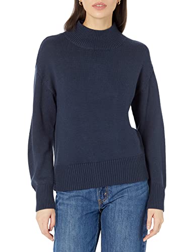Amazon Aware Damen Kuscheliger Pullover in lockerer Passform (in Übergröße erhältlich), Marineblau, S
