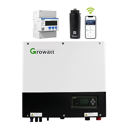 GreenSun Solar 8kW 3PH Hybrid Wechselrichter Growatt SPH8000TL3 BH-UP – MIT Wifi und 3 Phasen Smartmeter