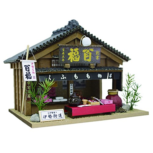 Unbekannt Japanese sweets shop 8682 of Ise specialty Ri Billy handmade Dollhouse Kit Road Bra ~ (japan import)