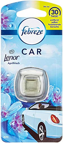 Febreze 6er Pack CAR Lufterfrischer - Lenor Aprilfrisch - 2ml