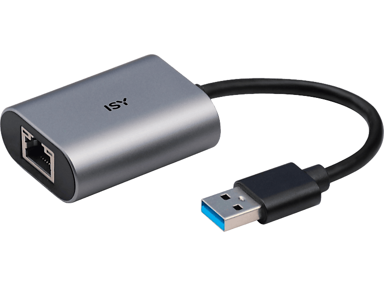 ISY IAD-1010-A USB Adapter, Silber