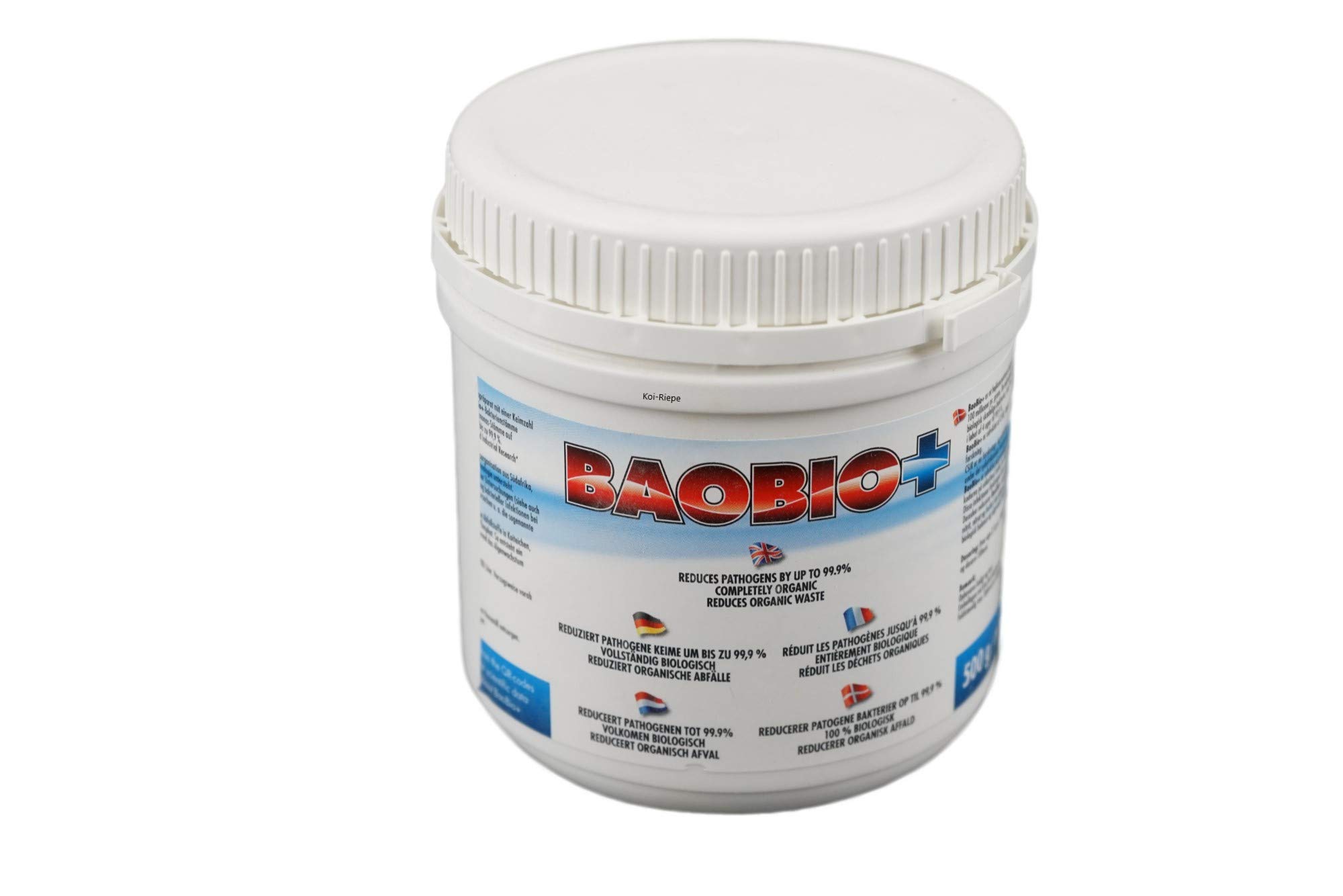 1kg Dose BaoBio + reduziert schädliche Pseudonomas- und Aeromonas Lochkrankheit,Bakterien Koi
