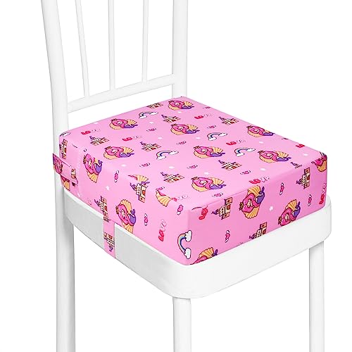 Sitzerhöhung Stuhl Cartoon Tragbares Boostersitze (Rosa)