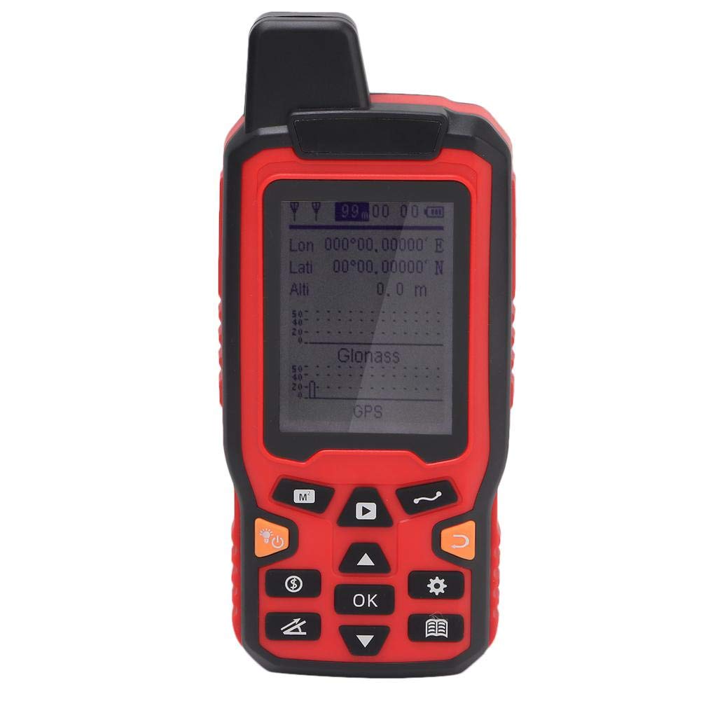 Oumefar ZL-180 Handheld GPS-Navigationsspur Landflächenmesser 2,4-Zoll-Landvermessung 100-240 V Display-Messwerkzeug mit hochempfindlichem GPS(EU Plug)