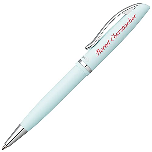 Pelikan Kugelschreiber JAZZ PASTELL Blau mit Namen farbig personalisiert