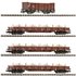 Fleischmann 6660013 N 4er Set Abraumzugwagen der DR