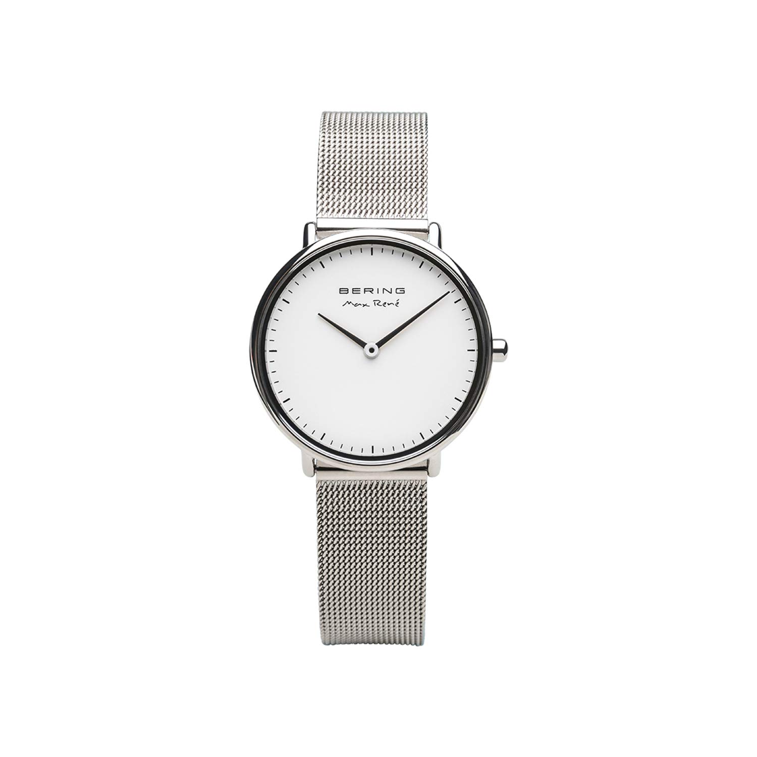 BERING Damen Uhr Quarz Movement - Max René Collection mit Edelstahl und Saphirglas 15730-004 Armbandsuhren - Wasserdicht: 3 ATM