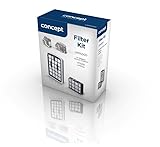 CONCEPT Hausgeräte VPP5000 Filter kit 2 Verpackung für Concept VP524x und VP513x, Plastic