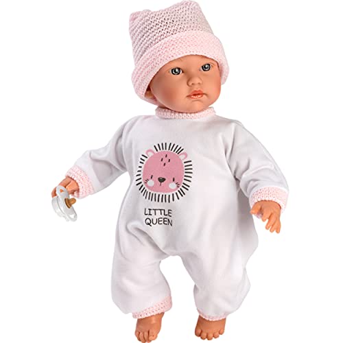 Llorens 30010 spanische Puppe weinendes Baby Cuquita 30 cm