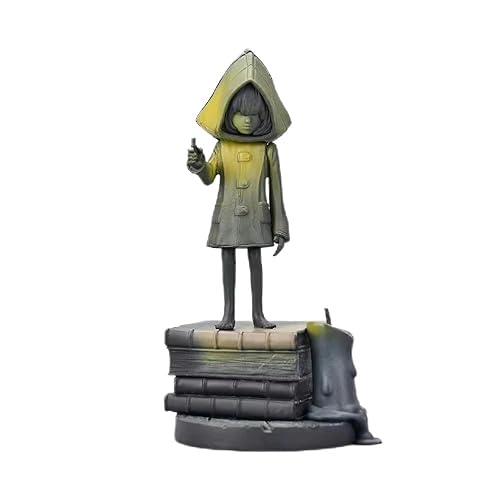 EyLuL 10cm.Little Nightmares Nomes Sechs Anime Spiel Figur Kleine Albträume Mini Action Figur Sammelmodell Spielzeug Geschenke