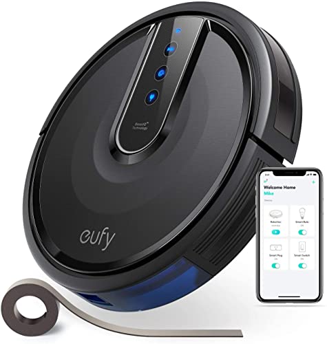 eufy [BoostIQ] RoboVac 35C, Wi-Fi, Upgraded, Super-Thin, 1500Pa Strong Suction, Touch-Control Panel, 6ft Boundary Strips, Quiet, Self-Charging, Cleans Hard Floors(Generalüberholt)