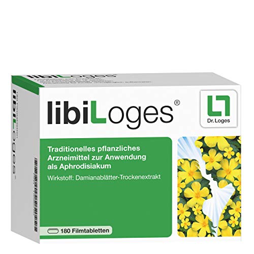 libiLoges - Pflanzliches Aphrodisiakum bei sexueller Unlust - 180 Tabletten, Zur Stärkung der Libido und des sexuellen Verlangens