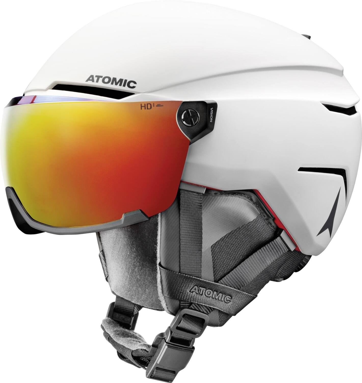 ATOMIC Savor Amid Visor HD Skihelm weiß 55-59