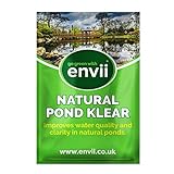Envii Natural Pond Klear – Natürlicher Teichreiniger, zur Behandlung von grünem Wasser (Behandelt 50.000L)