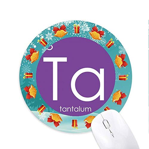 Chemie Elemente Zeit Table Transition Metals Tantalum Ta Mousepad Rund Gummi Maus Pad Weihnachtsgeschenk