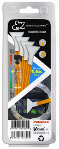VisibleDust orange Serie EZ Sensor Cleaning Kit 4x VSwab 1.6x 1ml VD