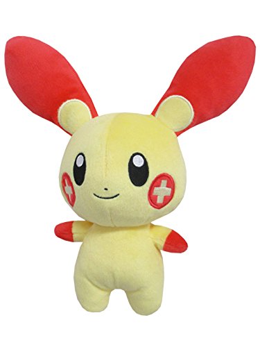 Unbekannt Sanei Pokemon All Star Collection PP69 Plusle 6.5" Stuffed Plush