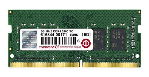 Transcend TS1GSH64V4B Speichermodul 8GB DDR4 2400 SO-DIMM 1Rx8 1Gx8 CL17 1.2V