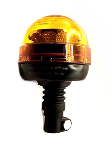MelTruck® LED Rundumleuchte Warnleuchte 12V 24V Rotation R65 R10 flex Orange