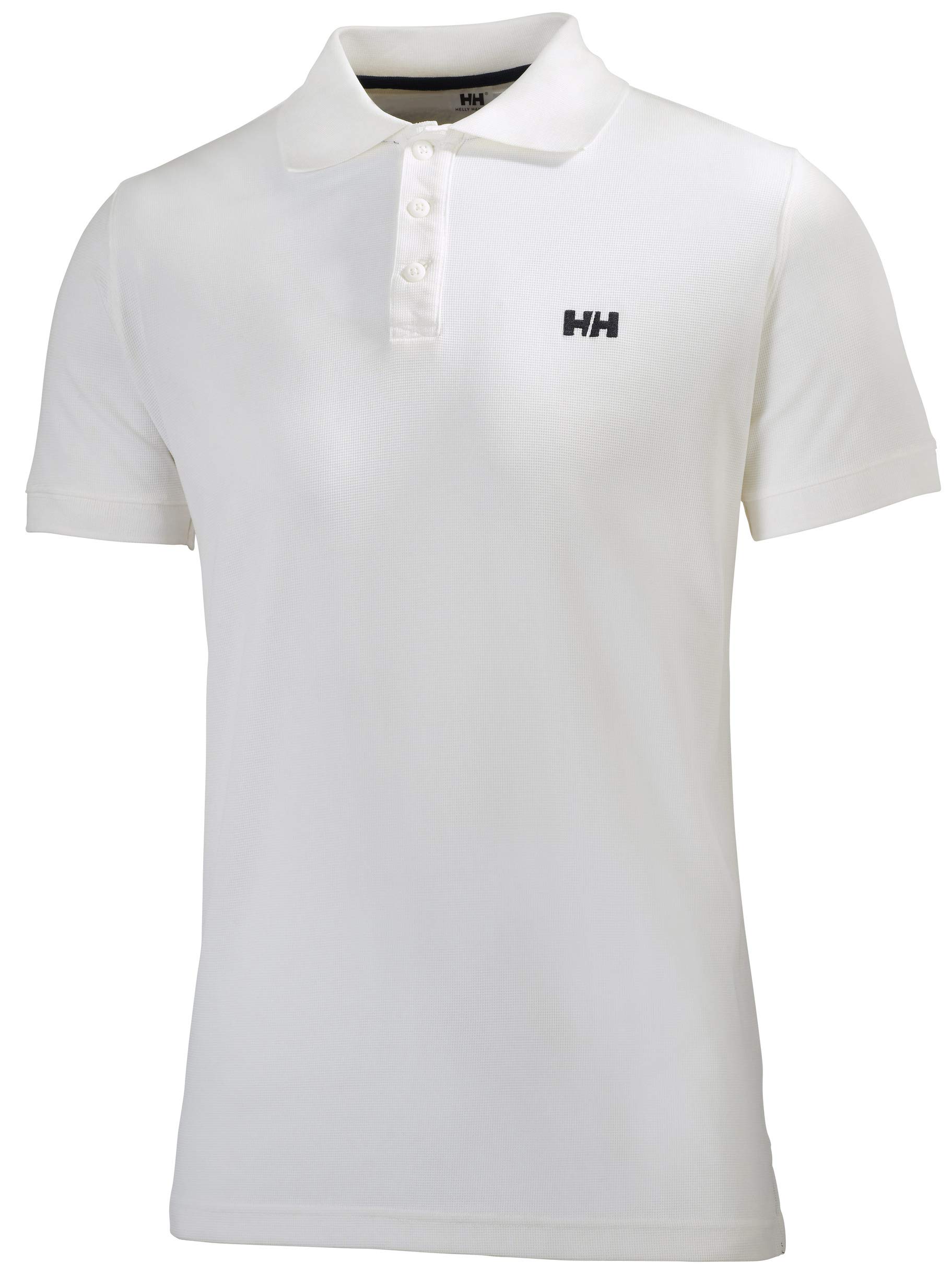 Helly Hansen Herren Driftline Poloshirt, L, Weiß