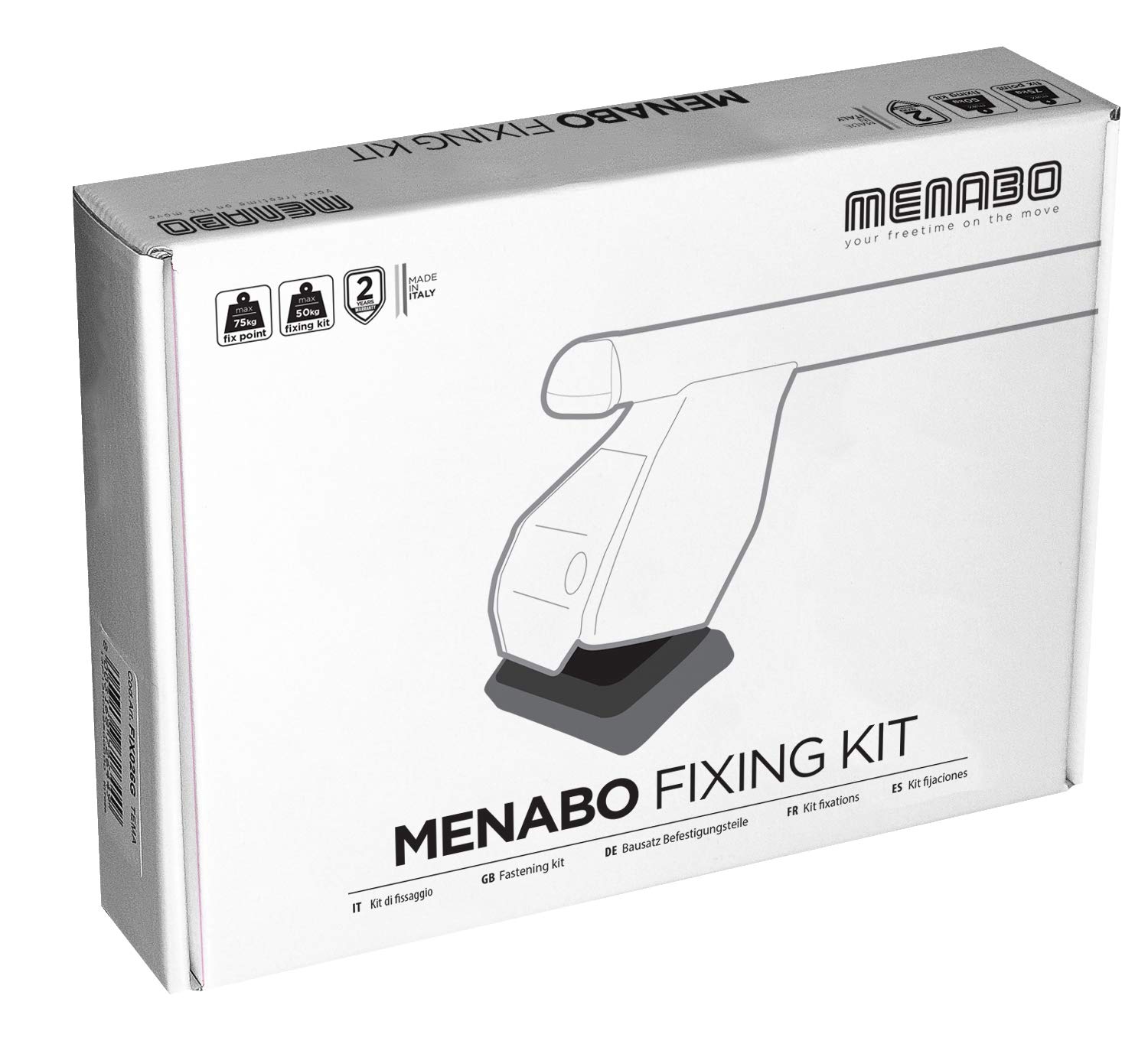 MENABO - Tema Fixation Kit 011G 5 - FIX011G