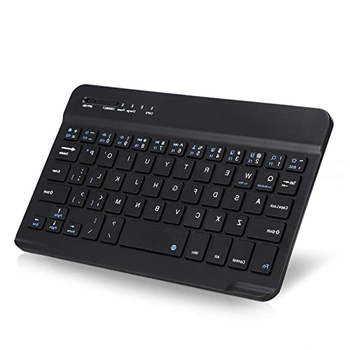 7-8 inch Bluetooth Tastatur, Universal Wireless Ultra Slim Wirless Keyboard für Windows, Android, MacOS, Tablets, PC, Smartphone