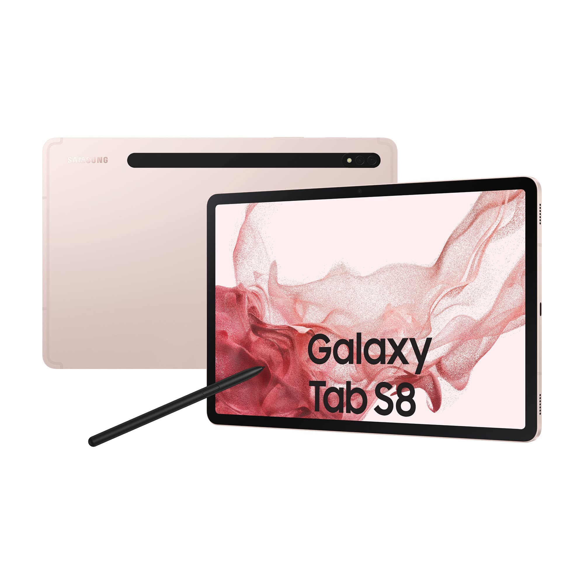 Samsung Galaxy Tab S8 5G, LTE/4G, WiFi 128GB Roségold Android-Tablet 27.9cm (11 Zoll) 3.0GHz, 2.5GH
