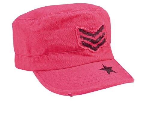 Rothco Women's R/S Adj Vint Fat Cap, Pink/Black SGT