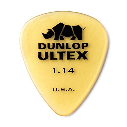 Dunlop 421R114 1.14mm Ultex Guitar Picks, 72-Pack