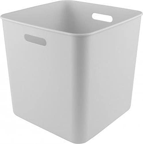 10 Stück - Sunware Basic Cube Box 25 Liter - 31,8 x 31,8 x 31,1cm - Weiß