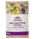 Dehner Lieblinge Vogelfutter, Wellensittich-Futter, Vitamin-Aktiv-Komplex, 10 kg