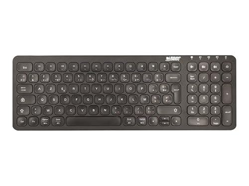 Kompakte Bluetooth und 2,4 GHz Tastatur.