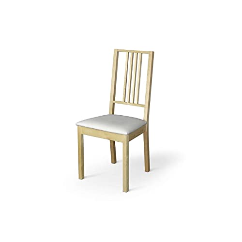 Dekoria Börje Sitzbezug Stuhlbezug Stuhlkissen passend für IKEA Modell Börjel weiß