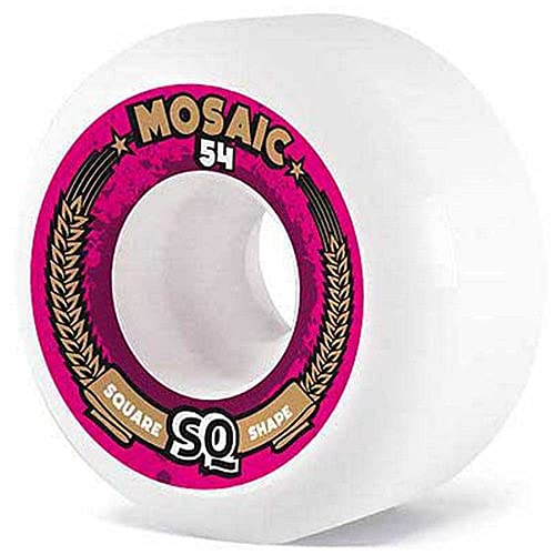 Mosaic Sq Rome 54 mm 102a Wheels Pack Scooter Rollen, Mehrfarbig (Mehrfarbig), Einheitsgröße