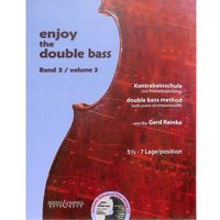 Enjoy the Double Bass: Kontrabassschule. Band 3. Kontrabass (und Klavier). Ausgabe mit CD.