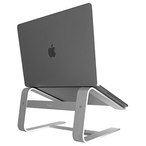 Macally astand Aluminium Laptop Ständer für Apple Macbook, Macbook Air, Macbook Pro - Silber