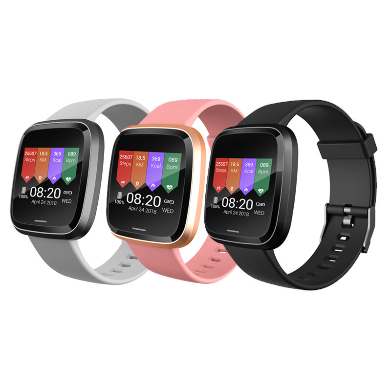 XANES® IT116 1,3 Farbbildschirm IP67 Wasserdichte Smart Watch Blutdruck-Trainingsarmband