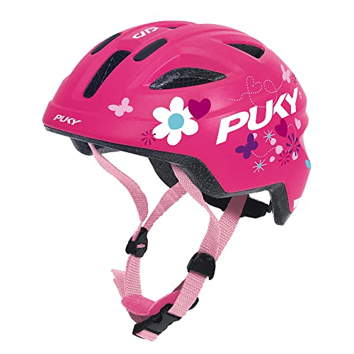 Puky PH 8 Pro Flower Kinder Fahrrad Helm Gr.45-51cm pink