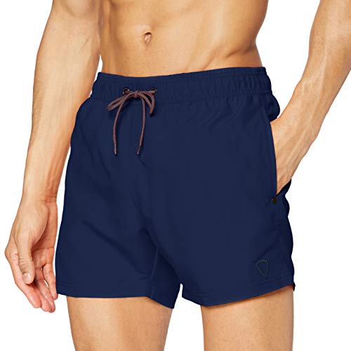 Strellson Bodywear Herren Swim Shorts, Blau (Night Blue 521), Small