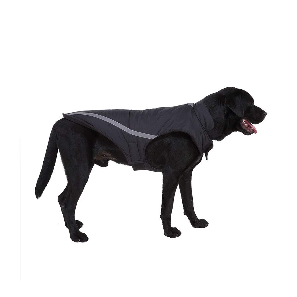 Reflective Dog Jacket, Outdoor Warm Dog Winter Coats, Cold Weather Dog Vest Apparel for Small Medium Large Dogs