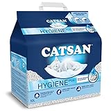 Catsan N/A Katzentoilette Hygiene 10 Liter x 4, Nicht klumpend
