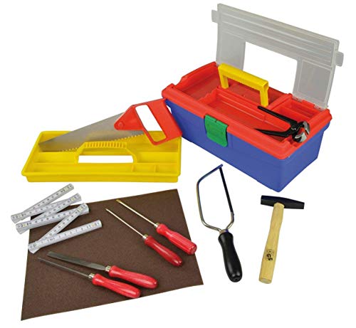 Pebaro 645 Werkzeug-Set für Hobby und Schule mit 11 Teilen
