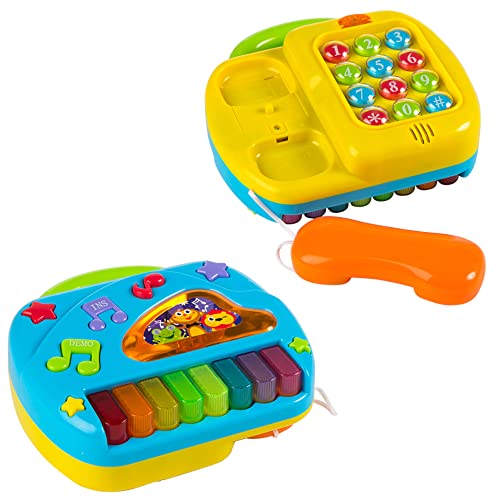 PlayGo – Piano & Telefon mit Sound und Farben (COLORBABY 42006)
