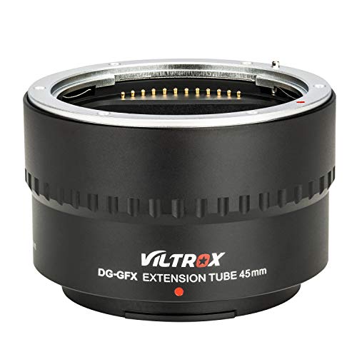 VILTROX DG-GFX 45mm Auto fokus Makro Verlängerungsrohr Objektiv adapter Unterstützung TTL/AF für FUJIFILM GFX100, GFX 50S, GFX 50R Kamera auf GFX Mount Objektiv